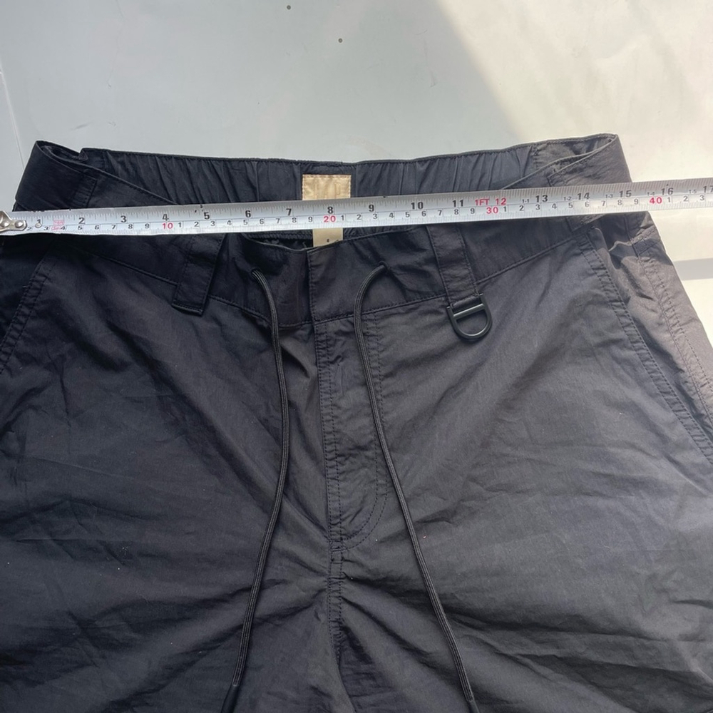 Gap × BÉIS Convertible Cargo Barrel Pants black 8 shorts - Picture 6 of 11